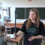 Lekcja fizyki w klasie II h