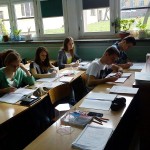Powiększ zdjęcie Lekcja matematyki w klasie III h rok szkolny 2014/2015 - zdjęcie 3