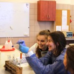 Powiększ zdjęcie Lekcja chemii na UJK - zdjęcie 5