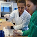 Powiększ zdjęcie Lekcja chemii na UJK 30 listopada 2017 r. - zdjęcie 2