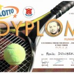 Powiększ zdjęcie Dyplom - tenis ziemny -zdjęcie 2