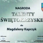 Talenty Świętokrzyskie 2016