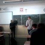 Lekcja fizyki w klasie II g