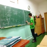 Lekcja matematyki w klasie III g