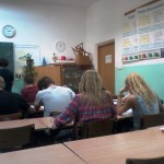 Powiększ zdjęcie Lekcja matematyki w klasie II h rok szkolny 2013/2014 - zdjęcie 2