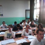 Powiększ zdjęcie Lekcja matematyki w klasie II h rok szkolny 2013/2014 - zdjęcie 4