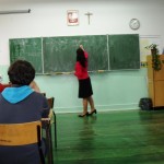 Lekcja matematyki w klasie II g rok szkolny 2013/2014