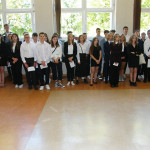 Powiększ zdjęcie Rozpoczęcie roku szkolnego 2022/2023 w auli szkoły - zdjęcie 3