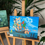 Powiększ zdjęcie Wystawa prac uczniowskich - zdjęcie 3