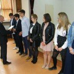 Powiększ zdjęcie Uroczyste zakończenie roku szkolnego 2017/2018 klas I i II - zdjęcie 11